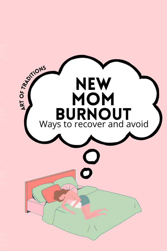 New mom burnout post