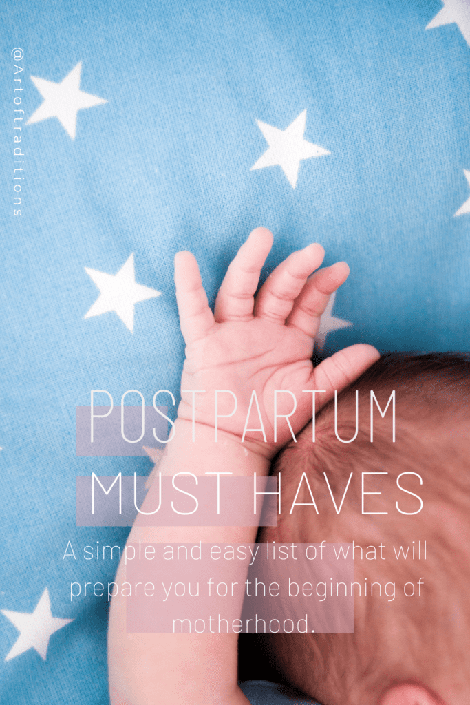 postpartum gift must haves
